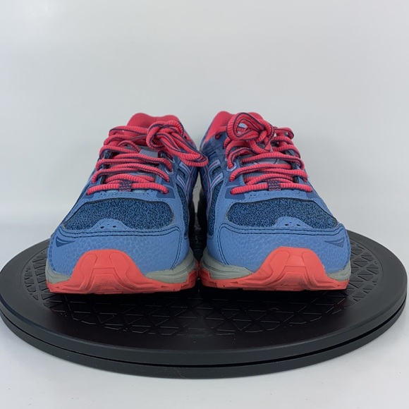 Asics Gel-Venture 6 Gray/Pink Trail Running Shoes 1014A077 Women's Size 7.5 (6Y) - Picture 2 of 11